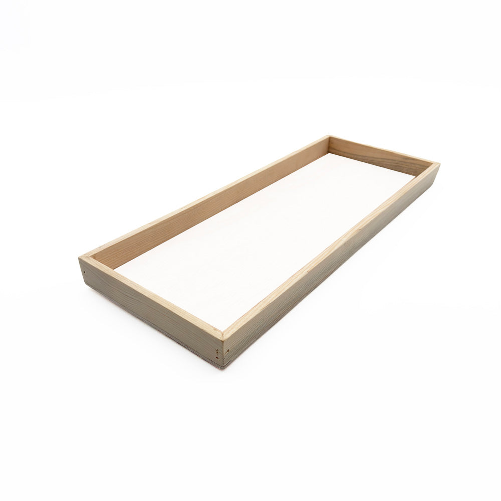 7"x18" Solid Wood Tray (68 oz)