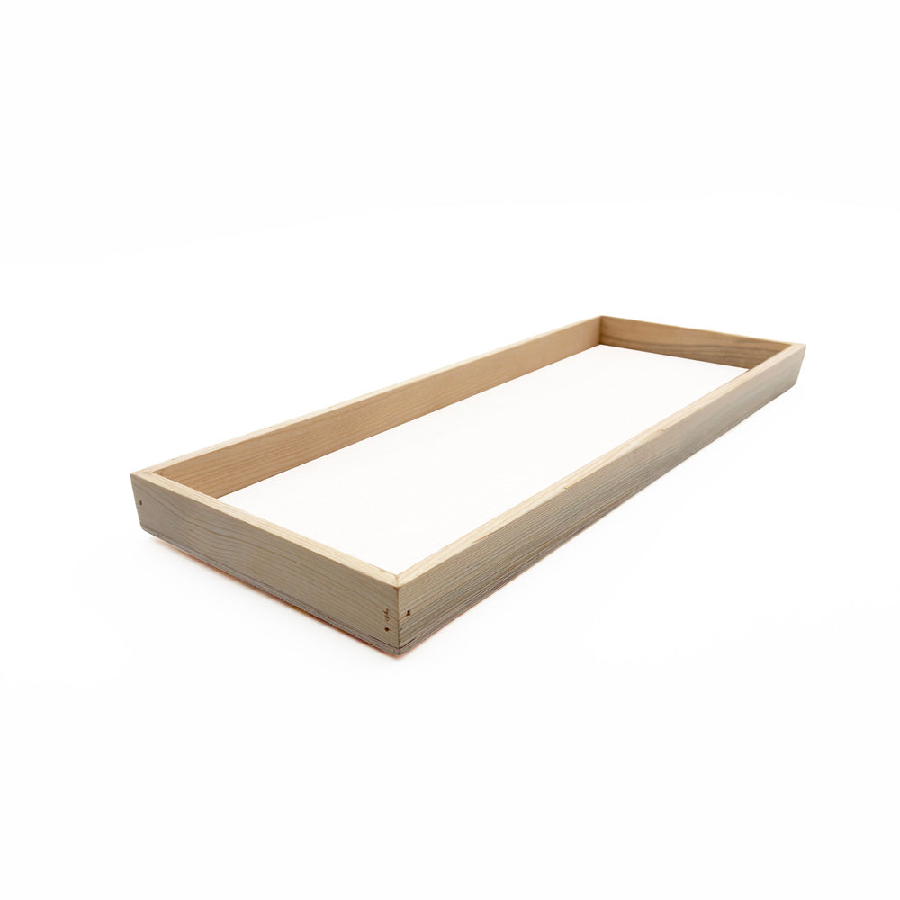 7"x18" Solid Wood Tray (68 oz)