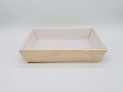 12"x12"x3"  Solid Wood Bowl (Paper Lined)