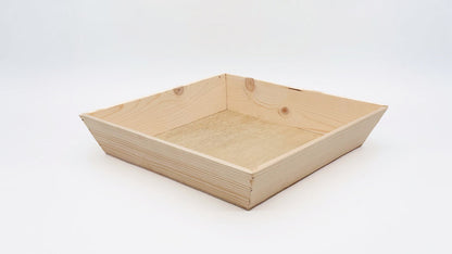 12"x12"x3"  Solid Wood Bowl (Paper Lined)