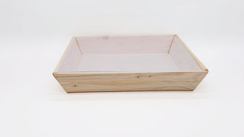 14"x14"x3" Solid Wood Bowl (Paper Lined)