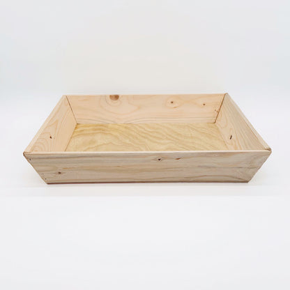 14"x14"x3" Solid Wood Bowl (Paper Lined)