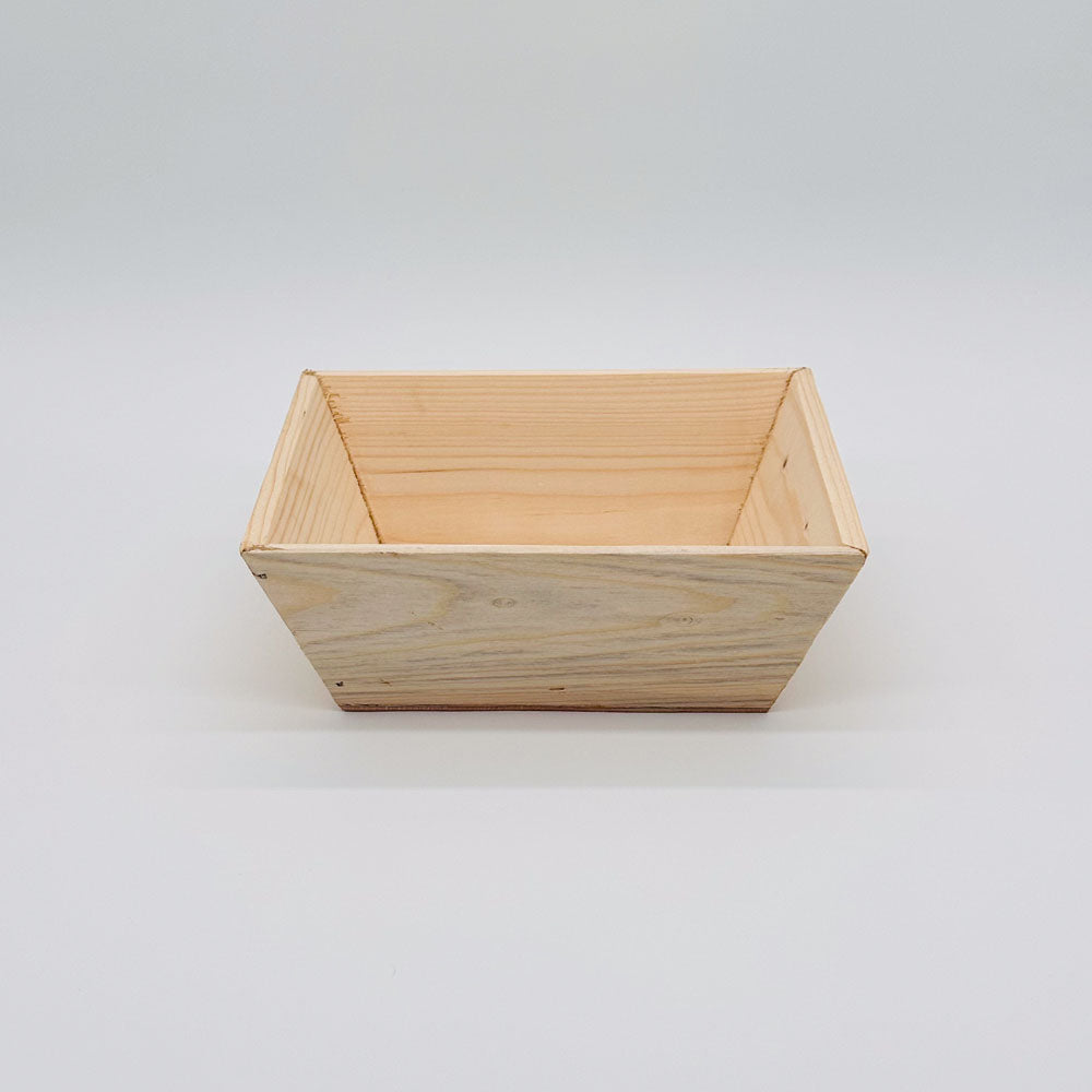 6"x6"x3"  Solid Wood Bowl (Paper Lined)