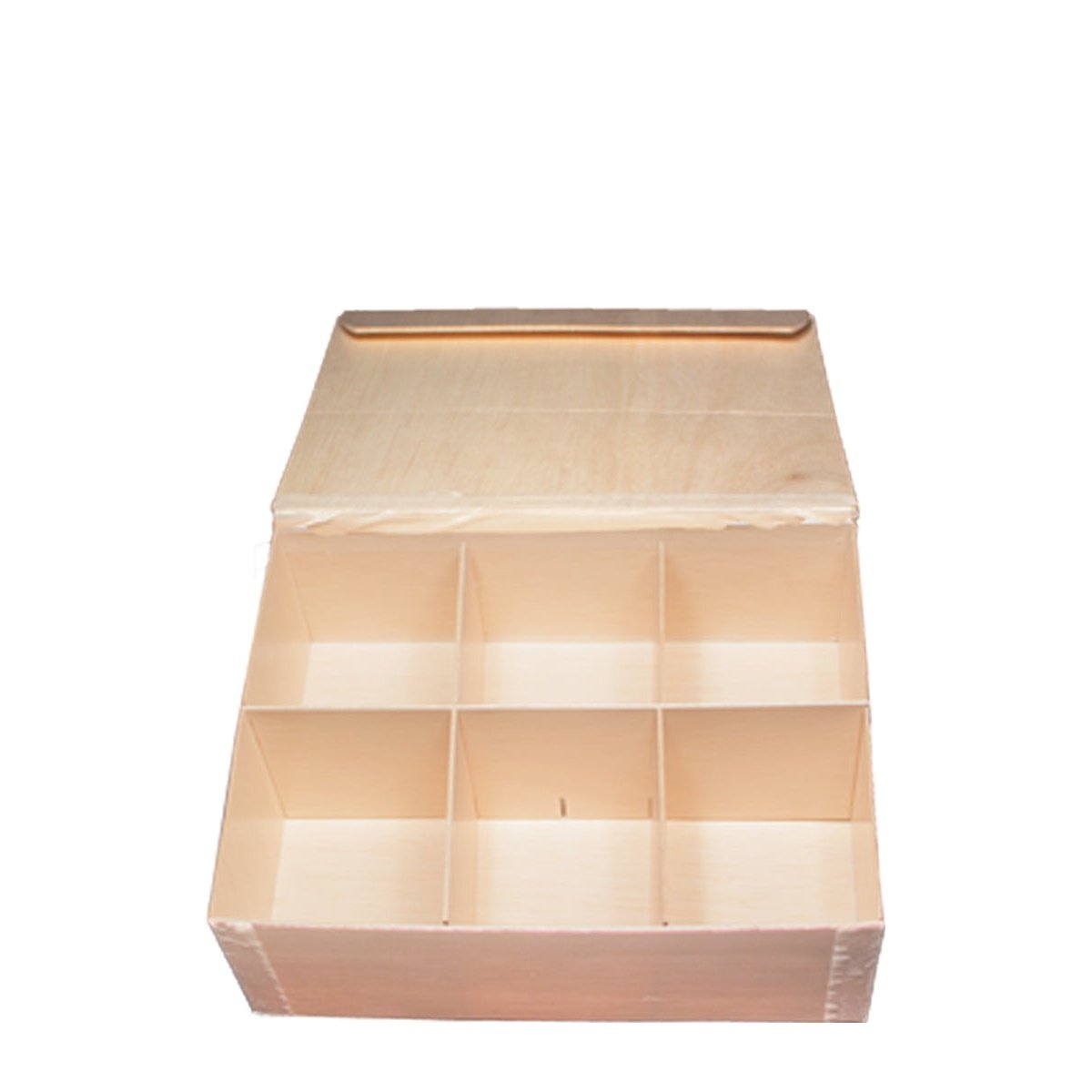 6" x 8" Collapsible Medium Vento Box with Attached Lid (10 count Retail pack) ESTIMATED RESUPPLY 12/20/20-VerTerra Dinnerware