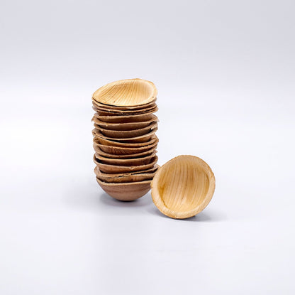 Palm Leaf hors d'oeuvre bowls 