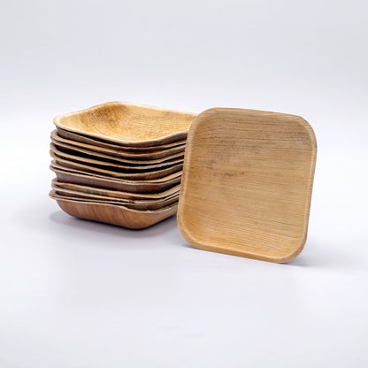 5"x5" Square Palm Leaf Plate