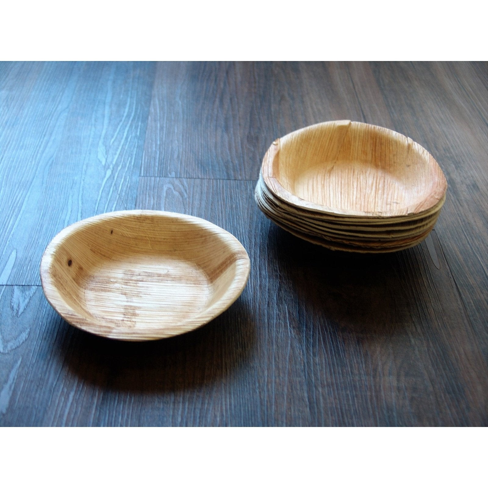 7" Round Palm Leaf Plate (25 count Retail Pack) ESTIMATED RESUPPLY 12/15/20-VerTerra Dinnerware