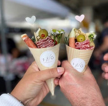 5" Balsa Wood Food Cone