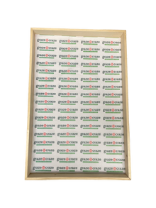 Medium 12"x18" Solid Wood Tray (Graze Craze)