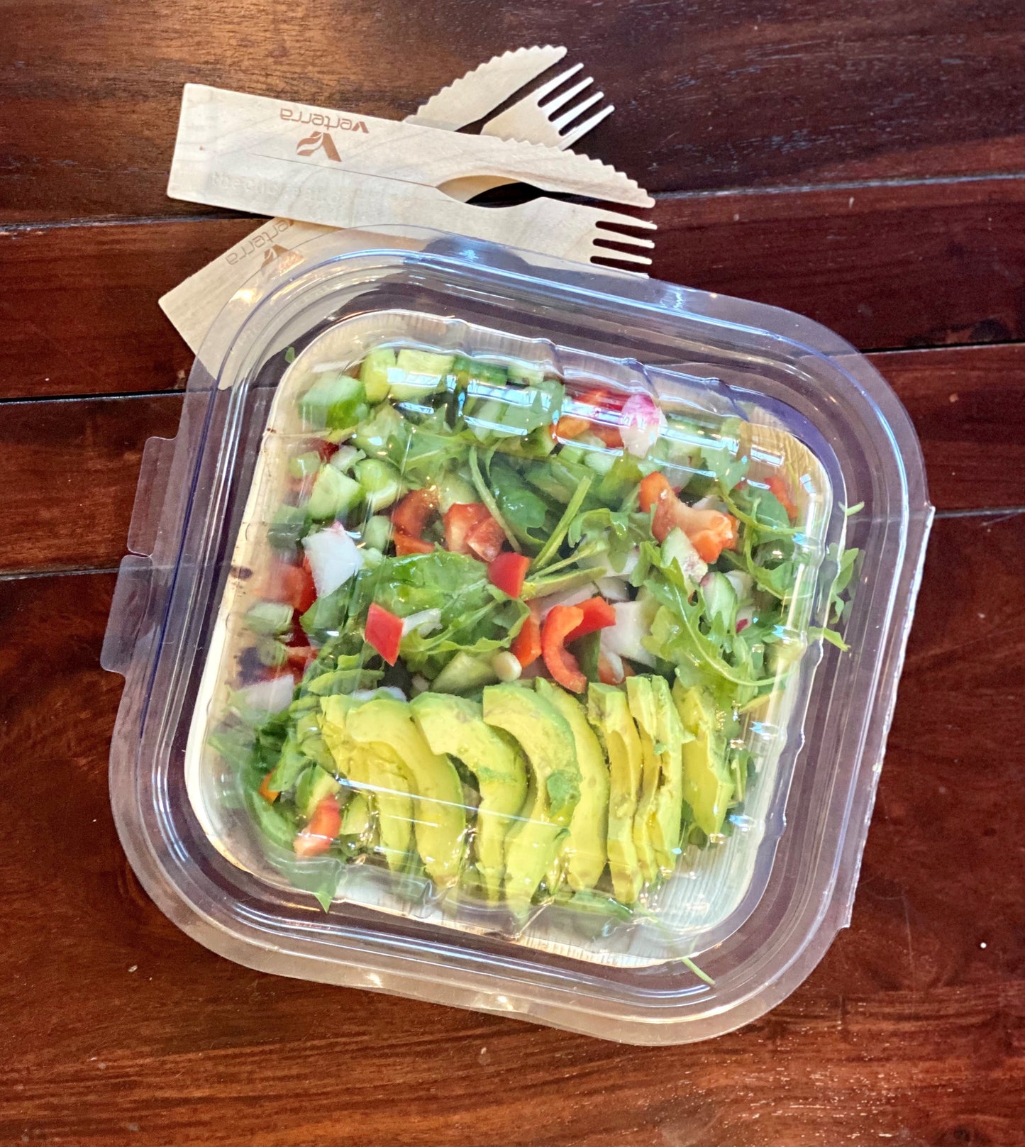 9" Square Rim-Lock Clamshell To-Go