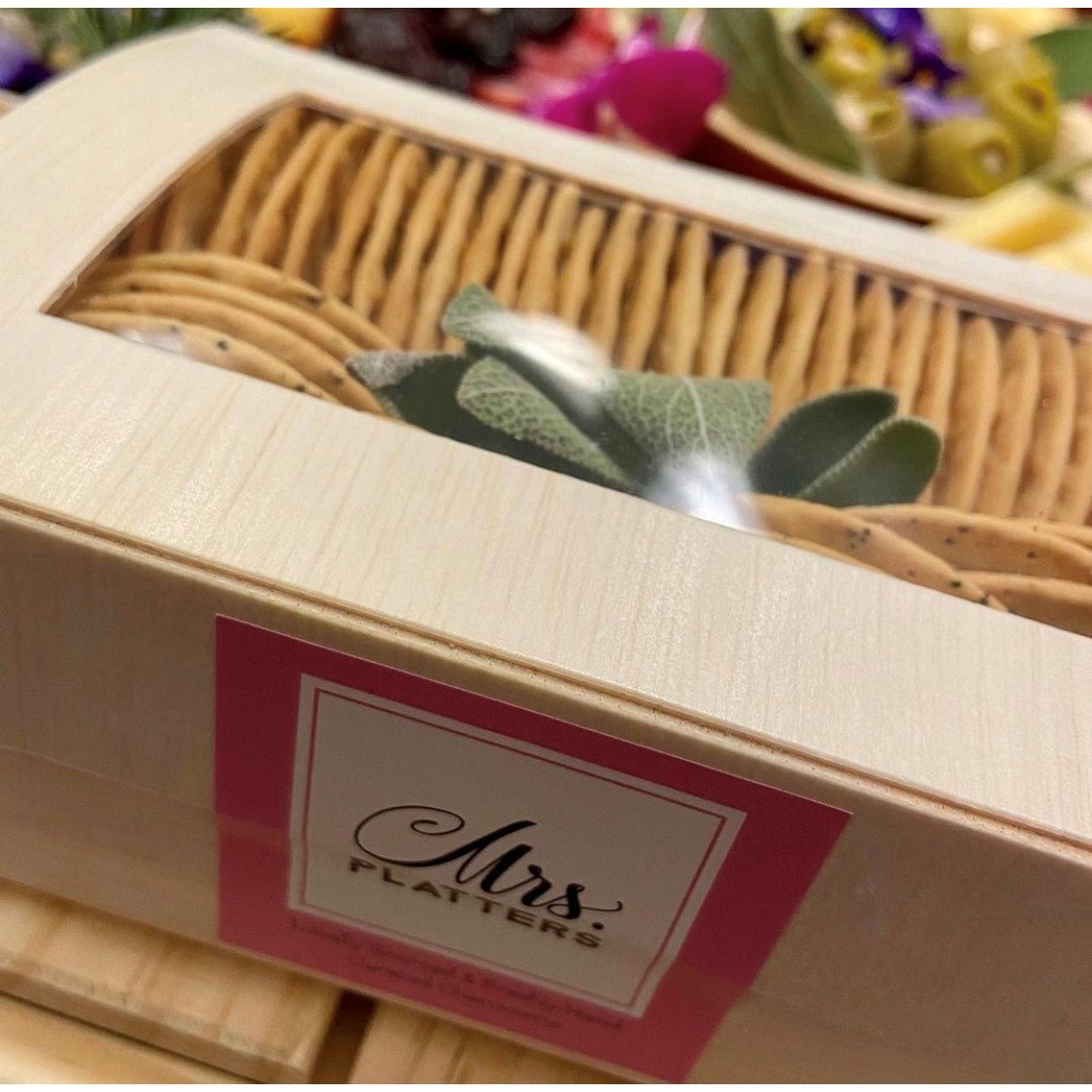 6x8x3 Medium Balsa Wood Window Gift Box | Verterra - Verterra
