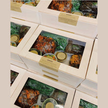 8"x11"x3" Large Balsa Wood Collapsible Box with Attached Window Lid