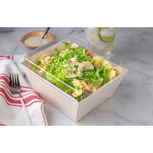 6"x8"x3" Small Deep Balsa Wood Tray with Clear PET Lid