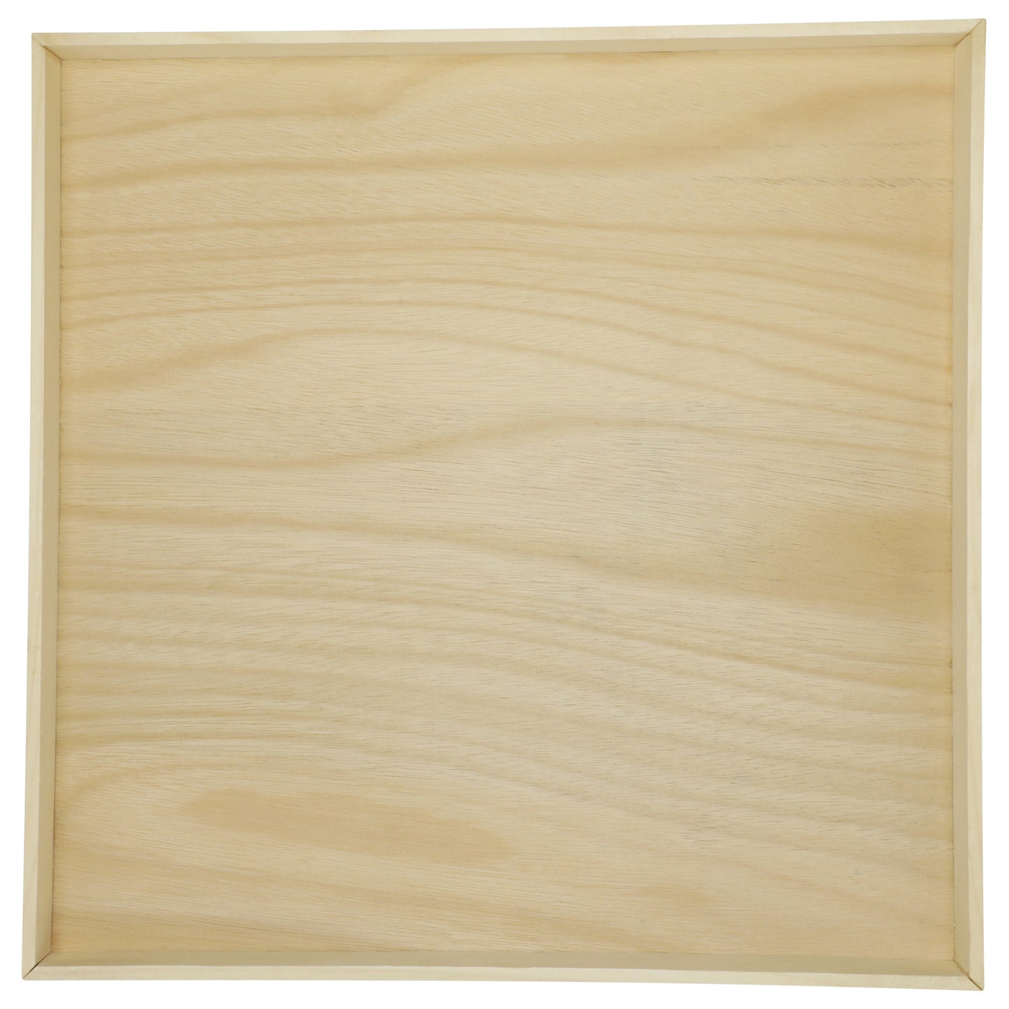 18"x18" Solid Wood Tray (Paper Lined)